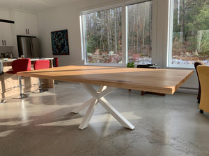 Table de cuisine en Érable couleur